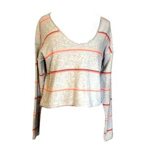 Free People Cropped Cashmere Sweater